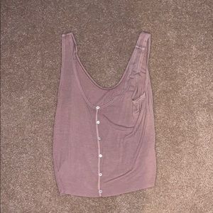 American eagle button up tank